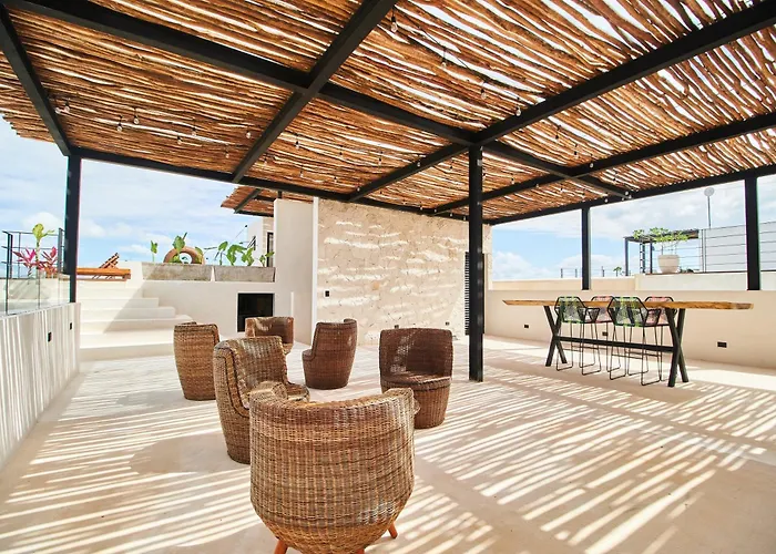 Casa Baay - Private 17 Bedroom House, 34 Pax, Rooftop And Pool + Concierge * Tulum
