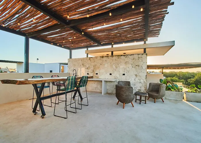 Casa Baay - Private 17 Bedroom House, 34 Pax, Rooftop And Pool + Concierge Holiday home Tulum